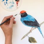 Curso de Aquarela na Krapok Escola de Arte POA