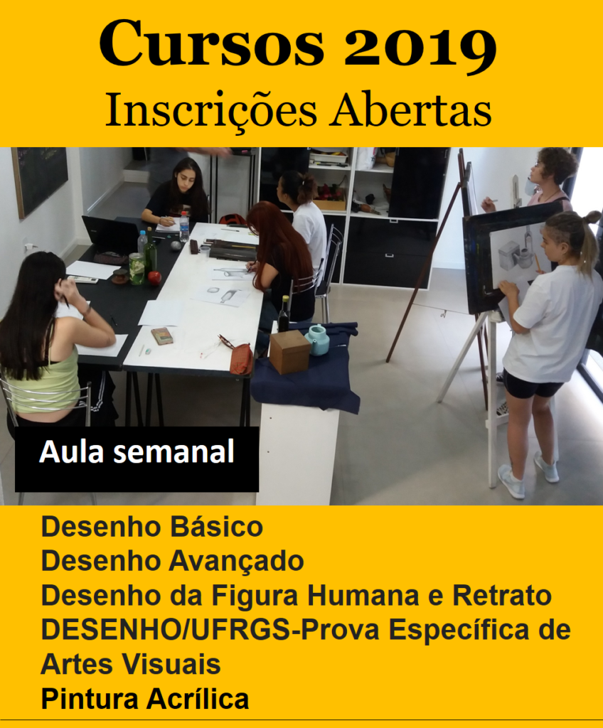 Cursos de desenho e pintura KRAPOK Poa