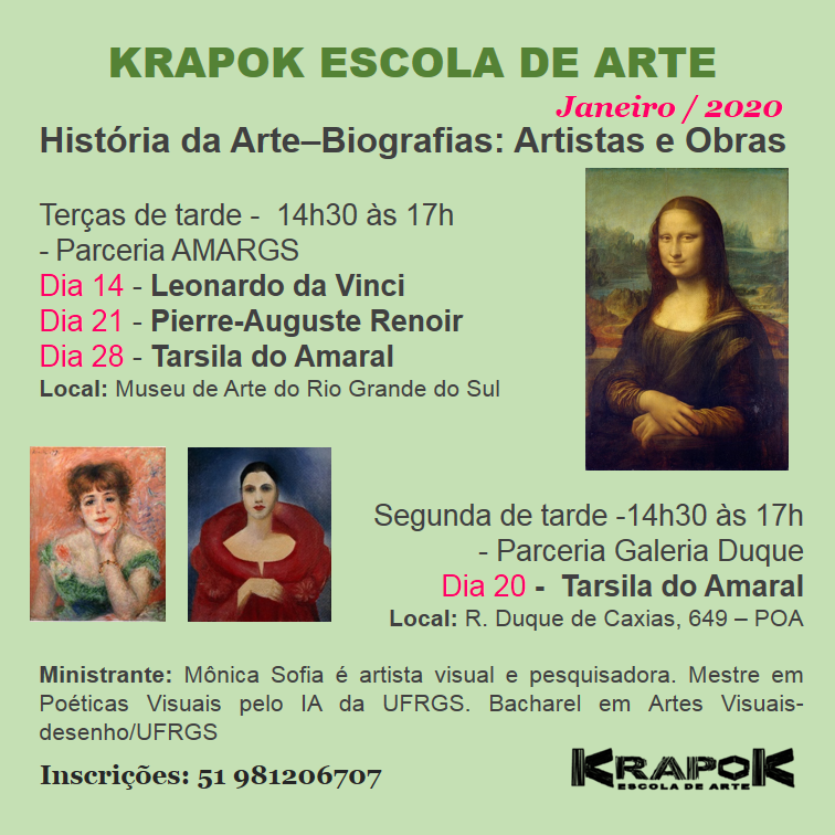 KRAPOK Curso de História da Arte em Porto Alegre