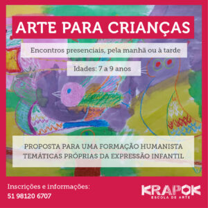 Arte para Crianças #krapokescola escola